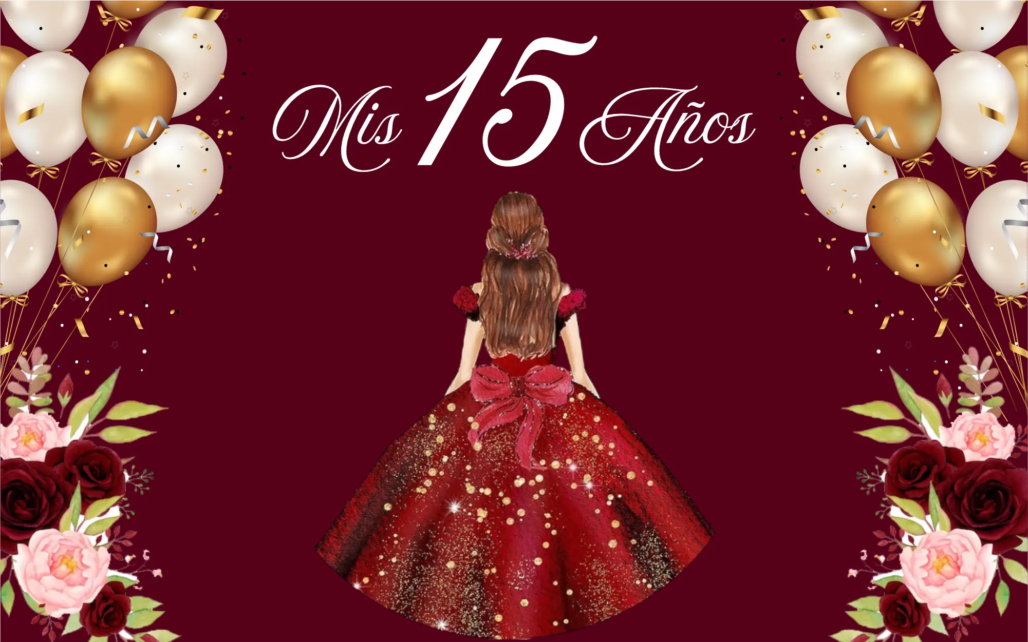 Invitación de 15 años Anjali