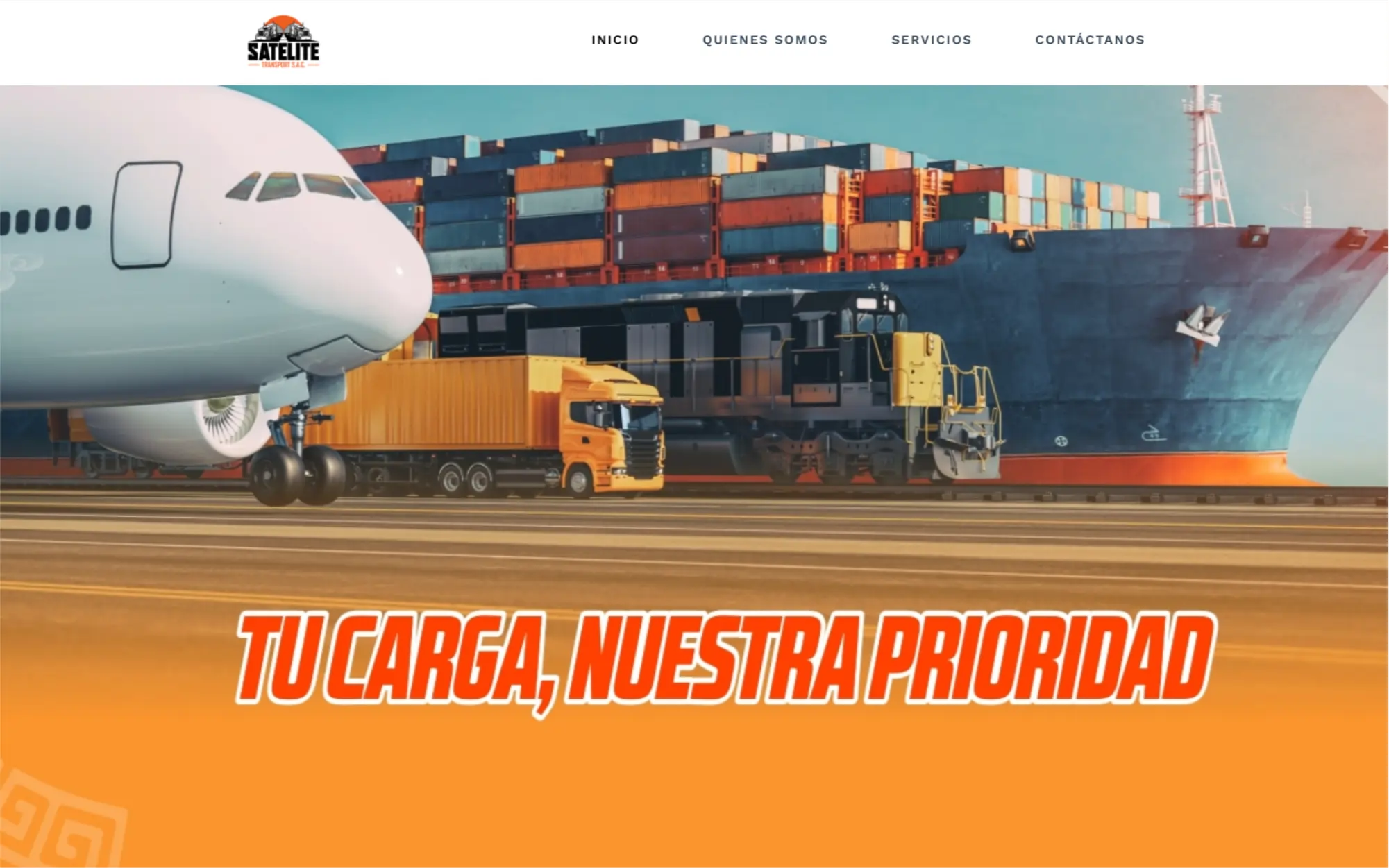 Sitio web Satelital PE