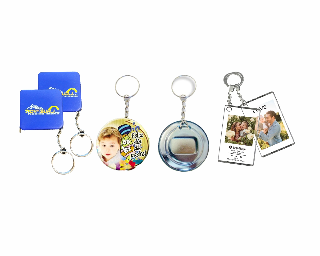 Llaveros personalizados